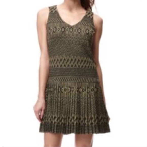 NWOT London Times Gatsby Printed Mesh Dress Sz 8 - Picture 1 of 7